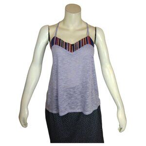 Women Purple Sheer Top